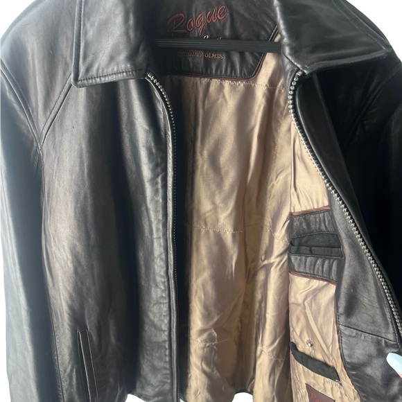 Vintage Rogue by Reilly Olmes Leather Jacket - Picture 4 of 8